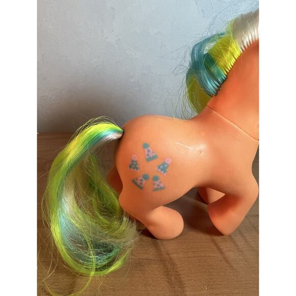My Little Pony G1 Twinkle Eye Party Time Orange Hasbro 1985 MLP - Picture 3 of 12